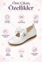 Cinnamon Ptk/Flt 125 Girls' Ballet Flats with Ribbons - 5
