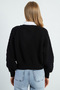 Hair Braid Patterned Shirt Collar Knitwear Sweater - 8
