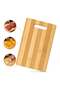 Bamboo Cutting Board Set for Kitchen, 3-Piece Wooden Chopping Boards with Handles - 4