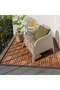 Edging Strip for Outdoor Floor Decking, Dark Grey, 4 Pack - 6