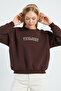 3 Thread Themory Embroidered Oversize Sweatshirt - 3