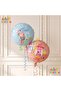 Peppa Pig & George Themed 2-Year-Old - 7-Piece Foil Balloon Set Peppa Pig & George Pig & Mommy Pig & Daddy Pig Balloon Set - 7