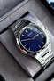 Original Men's Wristwatch Waterproof Steel Band Gift with Box