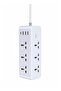 Heavy-Duty Power-Socket D13 – 6 Universal AC Sockets, 3000W Capacity