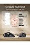 Wireless Bluetooth Trackball Mouse, EM02 Two Adjustable Angle Ergonomic Rechargeable Computer Ball Mouse, 3 Device Connection, Thumb Control and Smooth Tracking for Laptop, PC, Mac-Gray - 8