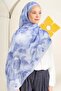Digital Crinkled Textured Bamboo Shawl Herakleia