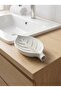 Modern Leaf Soap Dish / 15 cm / Decorative Design with Water Drainage Feature - 4
