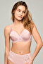 Women's Solid Color Lace Supporting Bra - 2