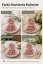 Bohemian Dinner Napkin Set of 6 for Special Occasions – 40×40 cm - 3