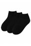 Kids Cotton School Ankle Socks 3-Pack for Boys and Girls Uniform Style, Unisex Kids, 3 Pairs