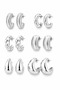 Multiple (6-Piece) Earring Set