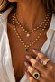 Imported White Eclat Necklace - 3