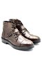 Men's Genuine Leather Boots - Fur-Lined, Cold and Water Resistant, Orthopedic, Non-Slip Sole Winter Shoes - 2