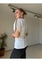 Asymmetrical Balloon Sleeve Blouse - 4