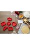 Valentine's Day Themed Special Design 6-Piece Cookie and Dough Mold Set