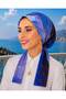 Scarf Bonnet Cotton Fabric Does Not Slip, Ready to Wear, Has a Tie at the Back
