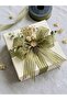 2.5 cm Khaki Chiffon Ribbon 9 Meters – Decorative Ribbon for Embellishments and Gift Wrapping - 3