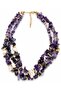 Natural Amethyst-Pearl 3-Pack Necklace