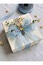 2.5 cm Blue Chiffon Ribbon 9 Meters – Decorative Ribbon for Embellishments and Gift Wrapping - 3