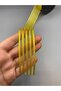2.5 cm Yellow Chiffon Ribbon 9 Meters – Decorative Ribbon for Embellishments and Gift Wrapping - 2