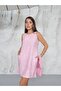Woven Strawberry Zero Sleeve Dress - 2