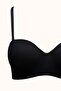 Push-Up Underwire Non-Padded Strapless Bra C17045 Black - 5
