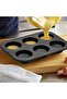 3-Piece Non-Stick Bakeware Set – 12-Cup & 6-Cup Muffin Pans + Loaf Pan – Carbon Steel Cupcake Tray & Bread Baking Tin – Easy Release, Kitchen Essentials for Muffins, Cakes & Breads - 4