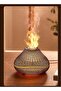 Volcano Diffuser, Flame Essential Oil Diffuser, Ultrasonic Air Humidifier, Aromatherapy Diffuser, for Home, Bedroom, Office, Yoga and Waterless Automatic Shutoff 160ml