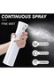 Spray Bottle For Hair (10.1Oz/300Ml) - Continuous Ultra Fine Mist Sprayer – For Hairstyling, Cleaning, Salons, Plants, Essential Oil & More - White - 2