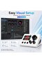 AKP03E Macro Control Deck,6-Key Stream Macro Pad with 3 Knobs & Switches | 6 programmable keys,3knob - 6