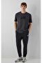 M0010640 Logo Printed Men's Sweatpants Black - 2