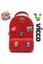 Pvc Mini Size Children's Beach Bag Nursery Bag Backpack School Bag Unisex Bag Red