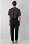 M0010640 Logo Printed Men's Sweatpants Black - 6