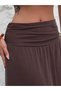 Pike Modal Shoulder Pleated Belted Corset Skirt Suit - 2