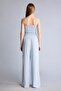 Wide Leg High Waist Linen Blend Thin Fabric Pants with Pockets F5024Ax26Sm - 5