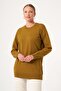 Women's Cufflink Detailed Sweater Oriw 25186 - 2