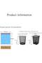 Trash Bags, 50X45Cm Garbage Bags With Handle, 5 Rolls 50 Bags Bulk Can Liners - 6