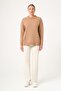 Women's Button Detail Sweater Biscuit 20867 - 3