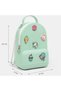Pvc Mini Size Children's Beach Bag Nursery Bag Backpack School Bag Unisex Bag Green - 2