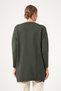 Women's Pearl and Ribbon Detail Sweater Khaki 25256 - 5