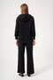 Women's Sequin Detailed Modal Set Black 31519 - 6