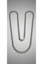 Titanium Chain Necklace – Men's 316L Steel Necklace 60cm - 2