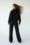 Women's Three-Thread Ribbed Oversize Sweatshirt and Sweatpants Set - 3