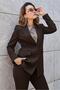 Kruvaze Collar Suit with Pants 30555 - 3
