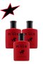 3 قطع حمراء Player Perfume 100مل