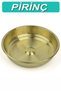 Traditional Hammam Stone Bath Spa Dowry Container 20 cm 1 Lt - Copper, Brass and Steel Options Available
