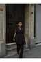 Belted Blazer Vest Trousers Two-Piece Set - 2