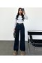 Wide-Leg High-Waisted Women's Palazzo Trousers - 3