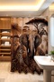 Bathroom Curtain, Leopard Spotted African Animals Patterned Shower Curtain, Bathtub Curtain 175X200Cm - 3