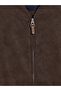 Southblue Regular Fit Men's Suede Bomber Jacket - 2